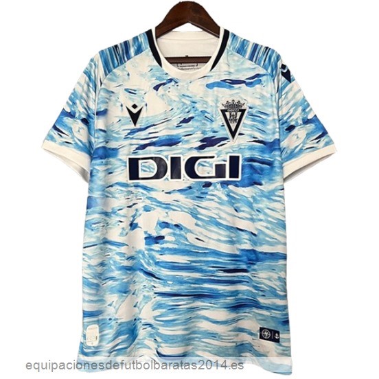 Nuevo Tailandia Especial Camiseta Cadiz 23/24 Azul Baratas